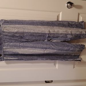 J Jill crop pants linen